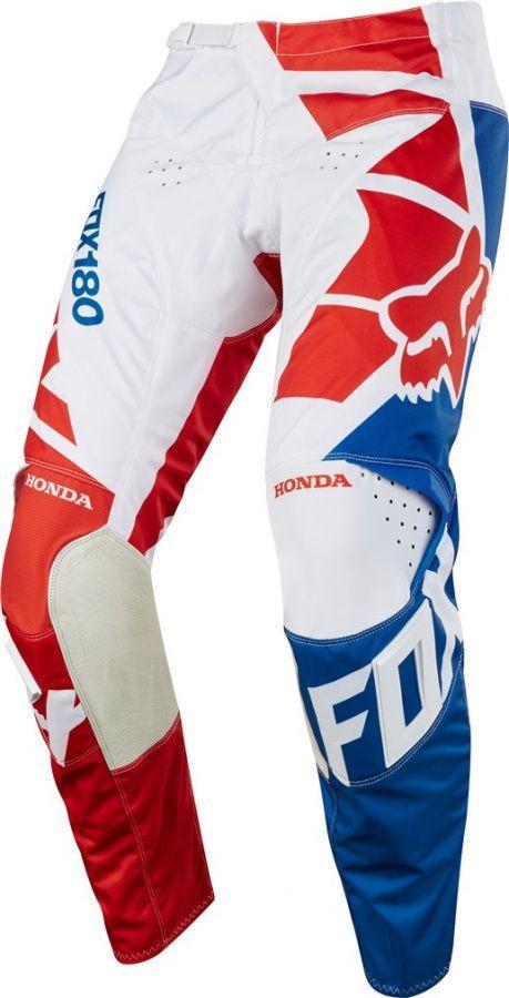 Штаны Fox 180 Honda Pant red