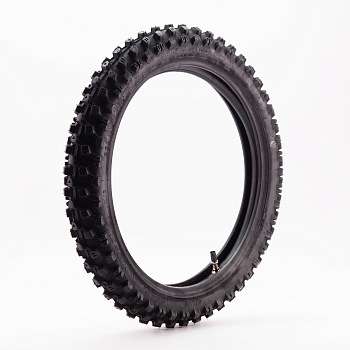 Покрышка мото с камерой 14" 60/100-14 Yuanxing P-397 Front